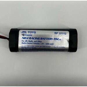 JRL Toys NiCd Racing Battery Pack Radio Control Vehicles 7.2v - 1200 mAH 37112